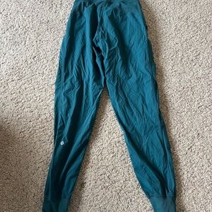 Green lululemon joggers